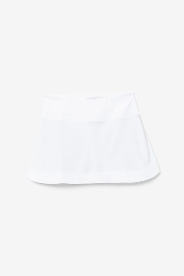 Fila Back Court A-Line Women's Skirts - White,NZ 406-71064